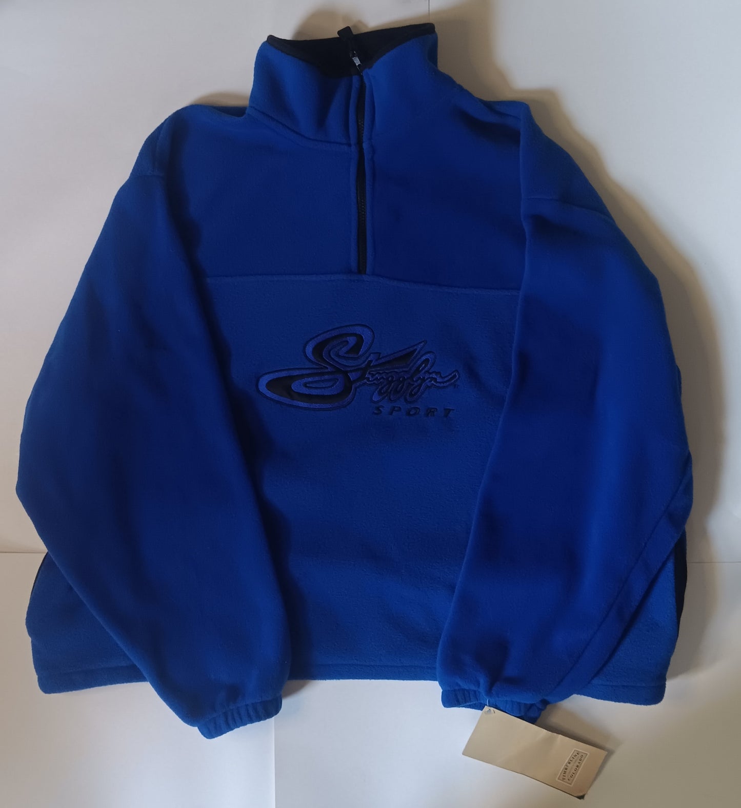 Script Fleece Jacket w Back Signature